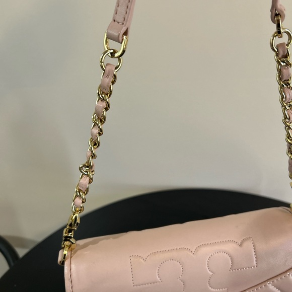 Tory Burch Purse Pink Gold Chain Quilted Leather purse - Picture 5 of 13